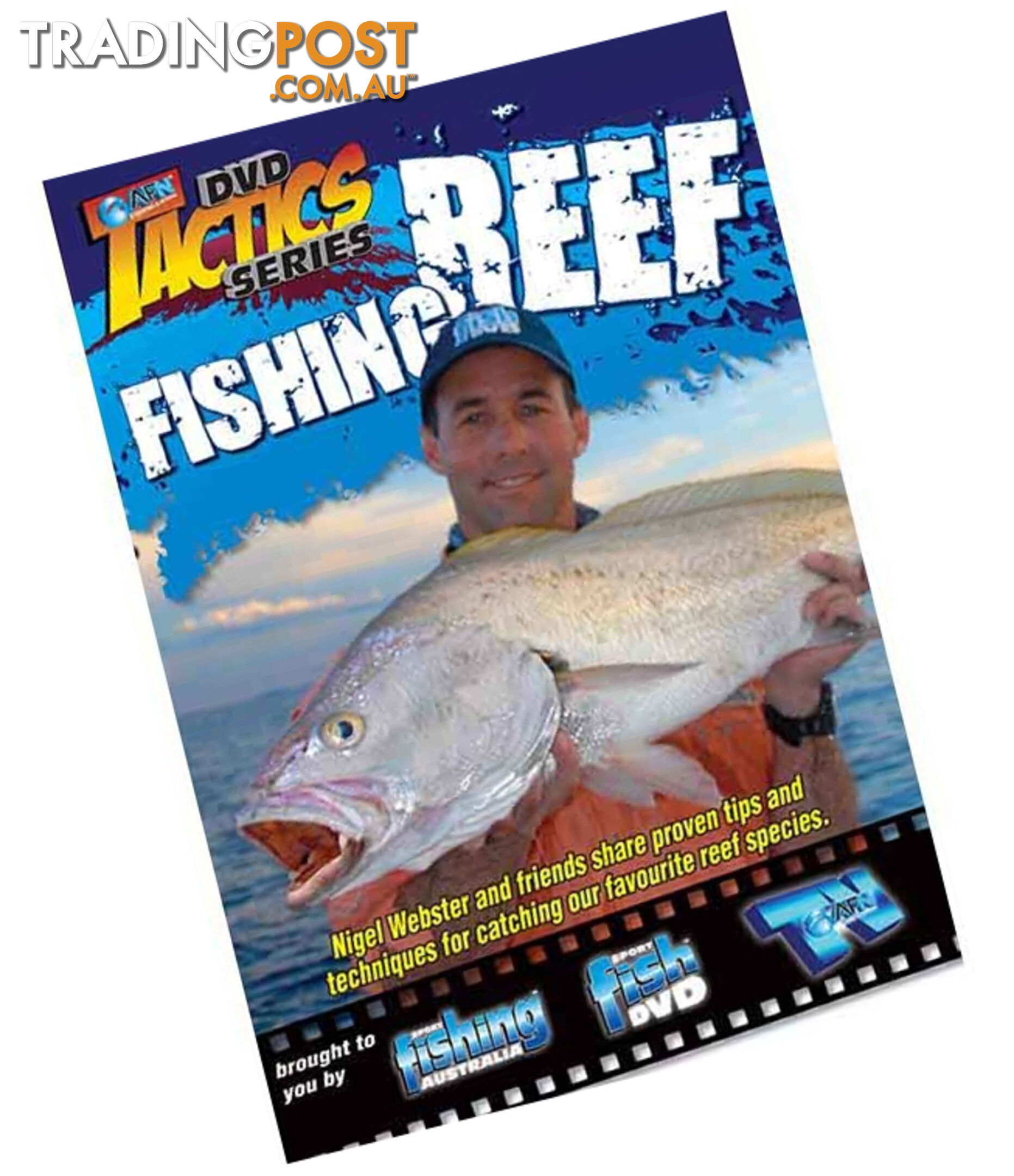 AFN Reef Fishing Tactics Fishing DVD - DVD3421 - AFN - 9313000023421
