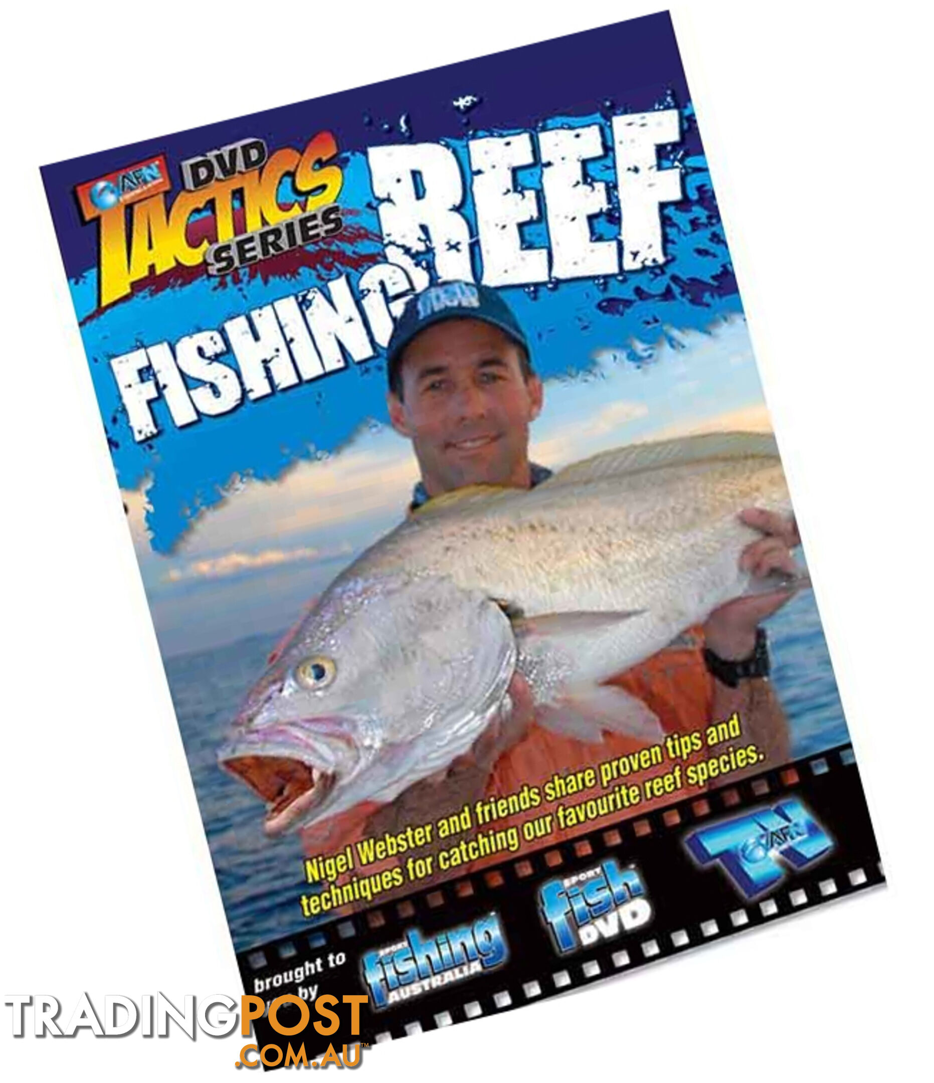 AFN Reef Fishing Tactics Fishing DVD - DVD3421 - AFN - 9313000023421