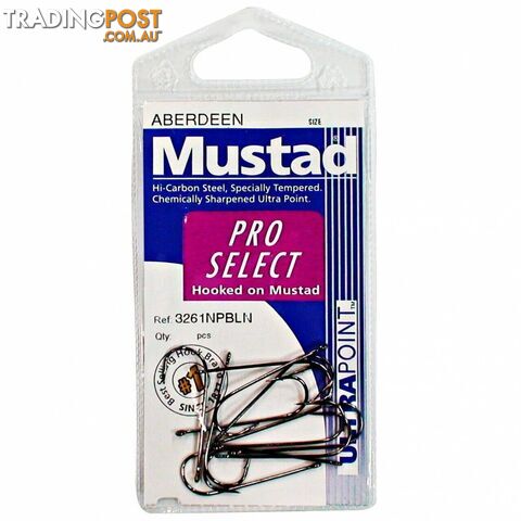 Mustad Aberdeen Fishing Hooks single Pack - ABERDEEN - Mustad Hooks