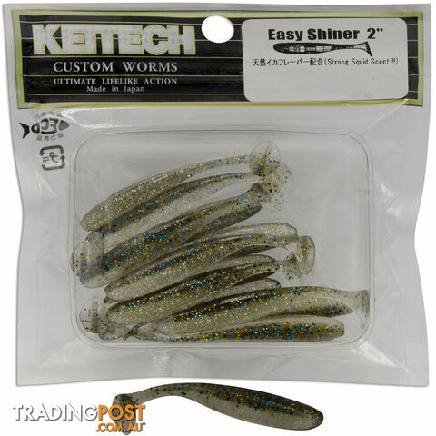 Keitech Easy Shiner Lures - KTESHN - Keitech