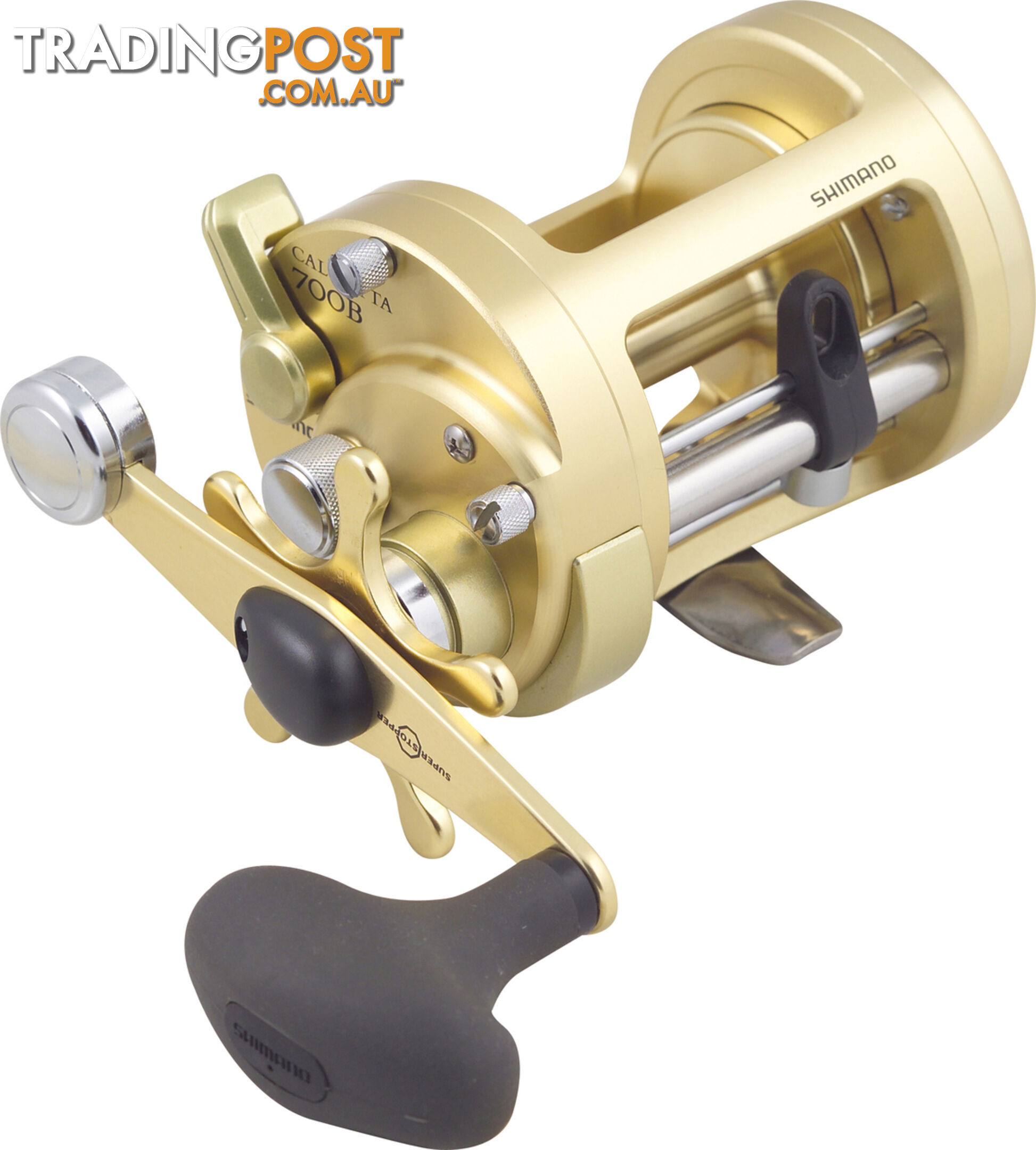 Shimano Calcutta CT 700b baitcaster Fishing Reel - CT700B - Shimano - 022255066785