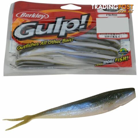 Berkley Gulp Minnow Lures - 3 in min - Berkley