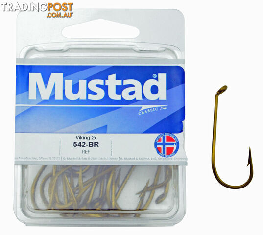 Mustad Beak Fishing Hooks (boxes) 92554 Silver Colour