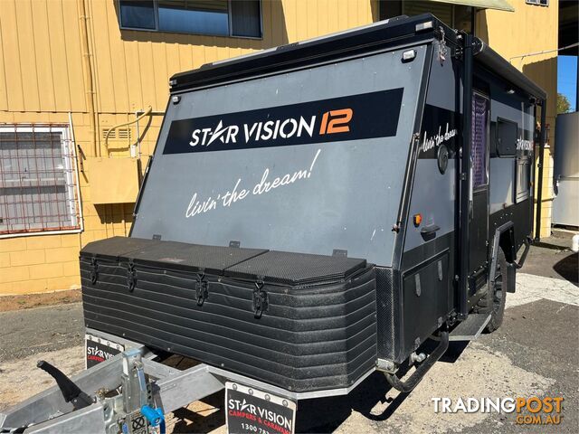 2024 STAR VISION 12 OFFROAD CAMPER QUEEN BED
