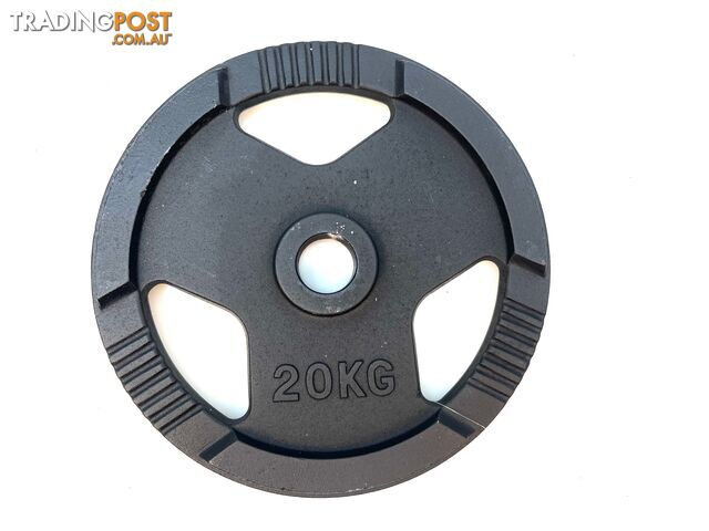 VEO Olympic 3 Grip Cast Iron Plate 20KG - VEO