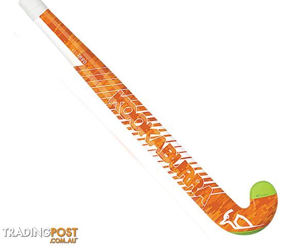 Kookaburra Inferno 36.5 L-Bow Hockey Stick - Orange - KOOKABURRA - 9313131261631