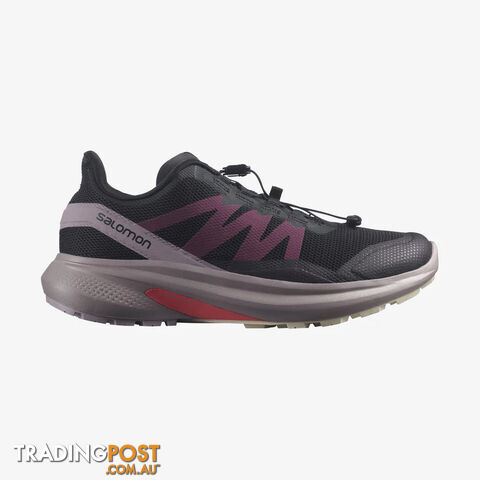 Salomon Hypulse Womens Trail Running Shoes - Black/Quail/Rainy Day - SALOMON