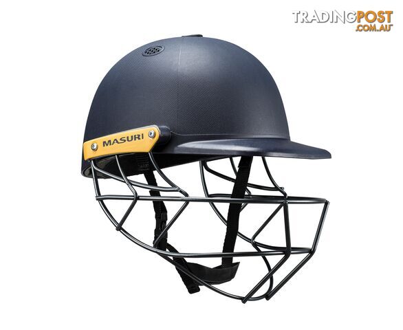 Masuri C Line Steel Junior Batting Helmet (with Adjustor) - Navy l Size S - MASURI