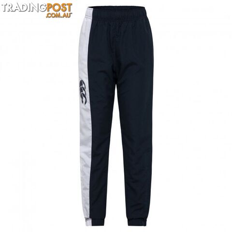 Canterbury Kids Tapered Stripe Cuffed Trackpant - Navy - CANTERBURY