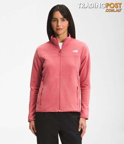 The North Face Womens TKA Glacier Fleece Full Zip Jacket - Slate Rose - THE...
