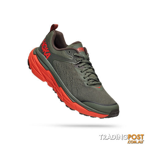 Hoka Challenger ATR 6 Mens Trail Shoe - Black/Thyme - HOKA