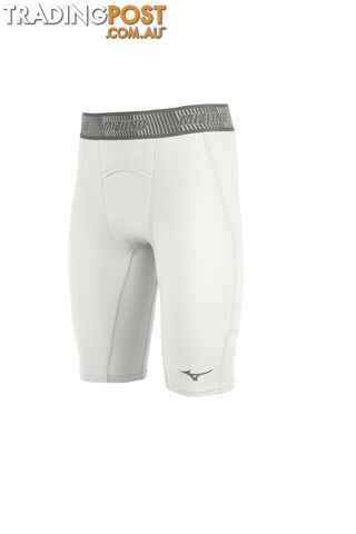 Mizuno Aero Vent Youth Padded Sliding Shorts - White - MIZUNO