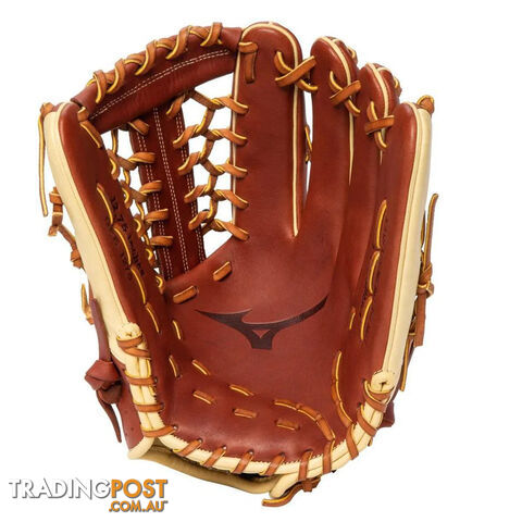 Mizuno Prime Elite 12.75 Inch Baseball RHT Fielders Glove - Mahogany - MIZUNO