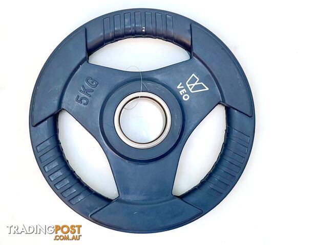 VEO Olympic Rubber Bump Plate 5KG - VEO
