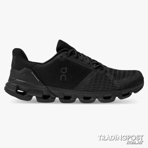 On Cloudflyer Mens Running Shoe - All Black - ON - 7630440629719