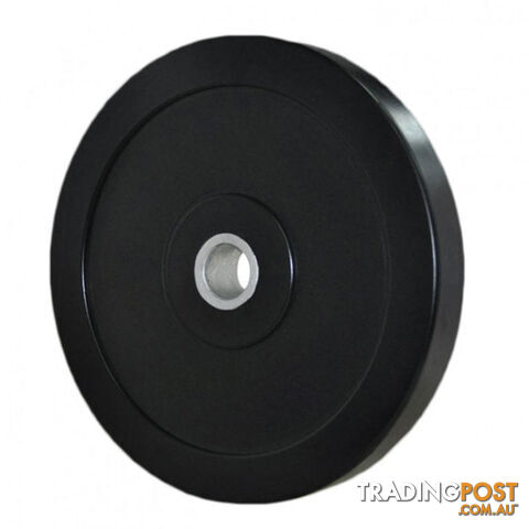 HCE Olympic Black Bumper Weight Plate 20kg - HCE