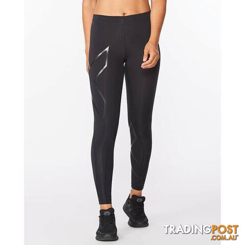 2XU Womens Core Compression Tights - Black/Nero - 2XU