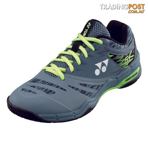 Yonex 57 Power Cushion Badminton Shoes - Blue Grey - YONEX