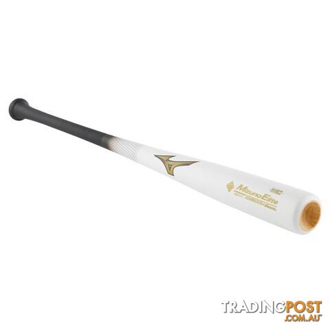 Mizuno MZE 271 Bamboo Elite 34 Inch Baseball Bat - White/Black - MIZUNO