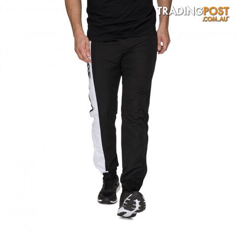 Canterbury Mens Tapered Stripe Cuffed Trackpant - Black - CANTERBURY
