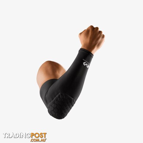 McDavid Hex Shooter Arm Slv Single Blk L - MCDAVID