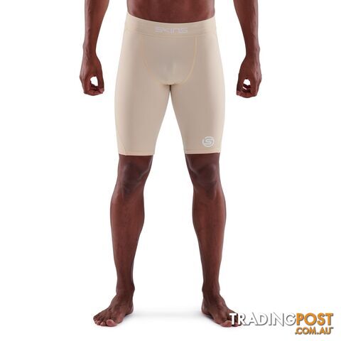 Skins Series-1 Mens Half Tights - Neutral - SKINS