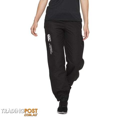Canterbury Womens Cuffed Hem Stadium Pant - Black - CANTERBURY - 5054773084472