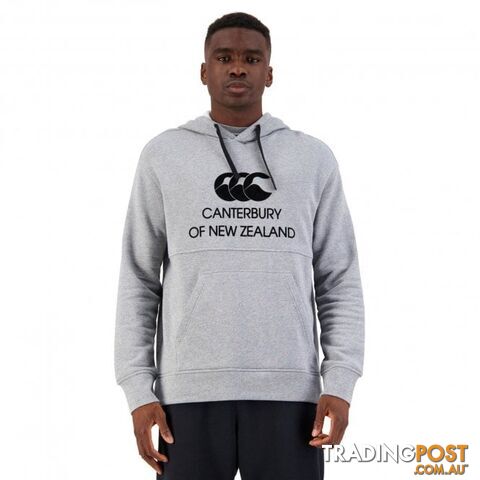 Canterbury Mens Of NZ Hoodie - Static Marle - CANTERBURY