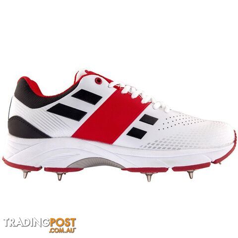 Gray Nicolls Players Full Spike Size:8 Cricket Shoe - White lSize 11.5 -...