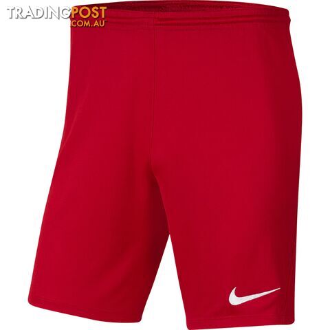 Nike Mens Dri-Fit Park Shorts - Red - NIKE