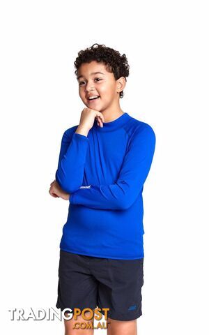 Zoggs Kids Bells Long Sleeve Sun Top - Blue - ZOGGS