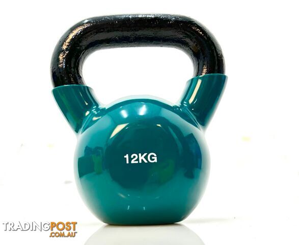 VEO Vinyl Coated Kettlebell 12KG - VEO