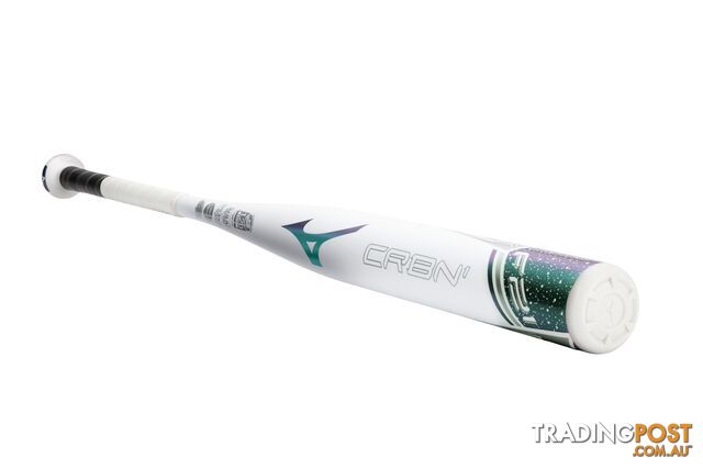 Mizuno F21 Carbon (-10) Composite Fastpitch Softball Bat - White/Mint - MIZUNO