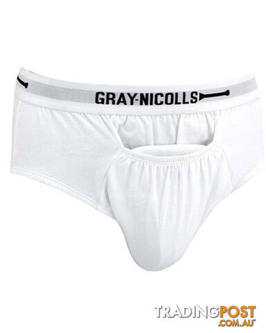 Gray-Nicolls Cricket Boys Briefs - White lSize 16 - GRAYNICOLLS