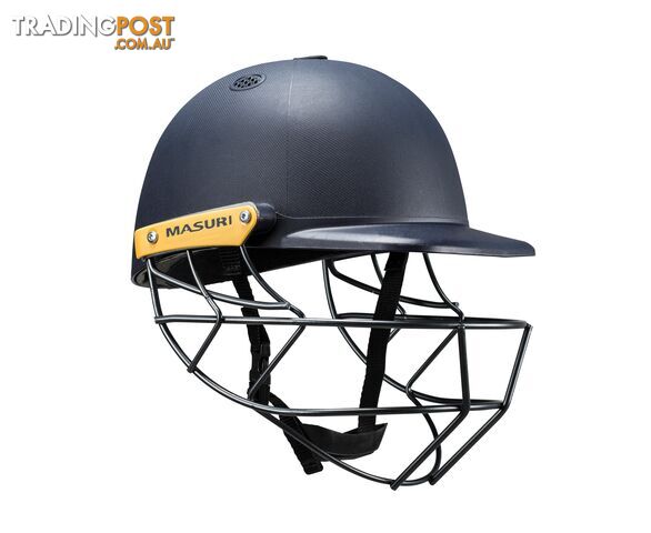 Masuri C Line Steel Junior Batting Helmet (with Adjustor) - Navy l Size L - MASURI