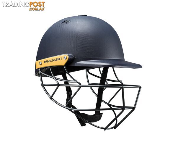 Masuri C Line Steel Junior Batting Helmet (with Adjustor) - Navy l Size L - MASURI