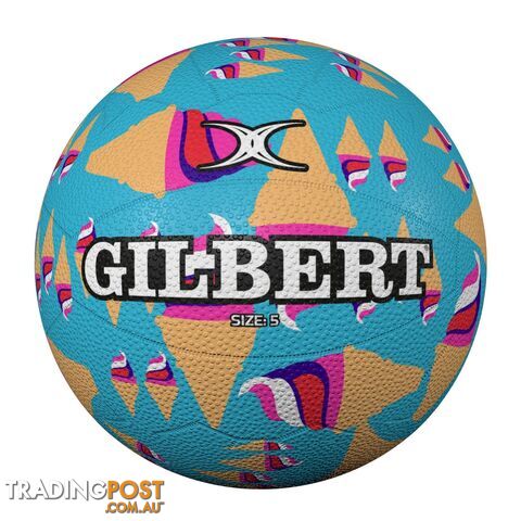 Gilbert Glam Ice Cream Size 5 Netball - GILBERT