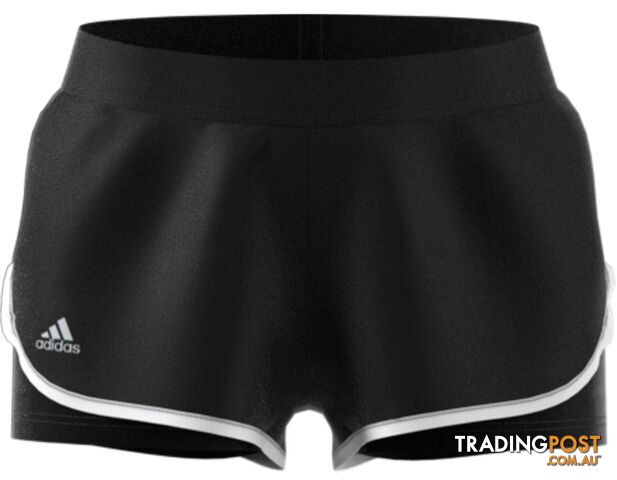 Adidas Womens Club Shorts - Black - ADIDAS - 4060507144245