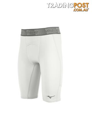 Mizuno Aero Vent Youth Padded Sliding Shorts - White - MIZUNO