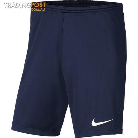 Nike Mens Dri-Fit Park Knit III Shorts - Navy - NIKE - 193654341046
