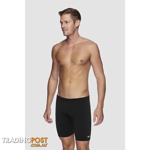 Speedo Mens Basic Waterboy Jammer - Black - SPEEDO