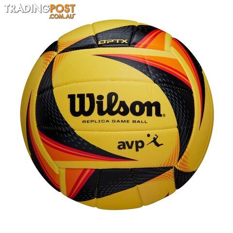 Wilson OPTX AVP Replica Volleyball - Yellow - WILSON