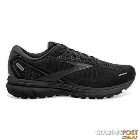 Brooks Womens Ghost 14 D Running Shoe - Black - BROOKS - 190340952142