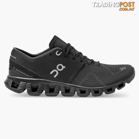 ON Cloud X Mens Training Shoe - Black/Asphalt - ON - 7630040567305