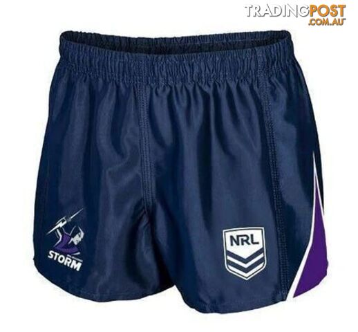 Tidwell Storm Home NRL Supporter Shorts - Navy - TIDWELL
