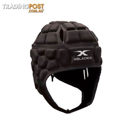 Blades Pro Senior Football Headgear - Black - XBLADES - 9351177104796