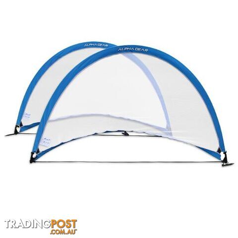 Alpha Gear 6Ft Pop Up Goal Pair - ALPHA GEAR - 9349748001988