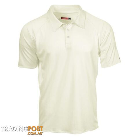 Gray-Nicolls Legend Short Sleeve Mens Shirt - Cream - GRAYNICOLLS