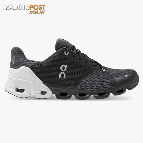 On Cloudflyer Mens Running Shoe - Black/White - ON - 7630040574297
