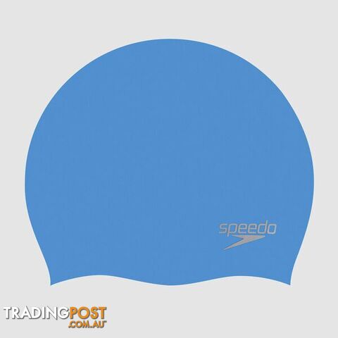 Speedo Plain Moulded Silicone Cap - SPEEDO